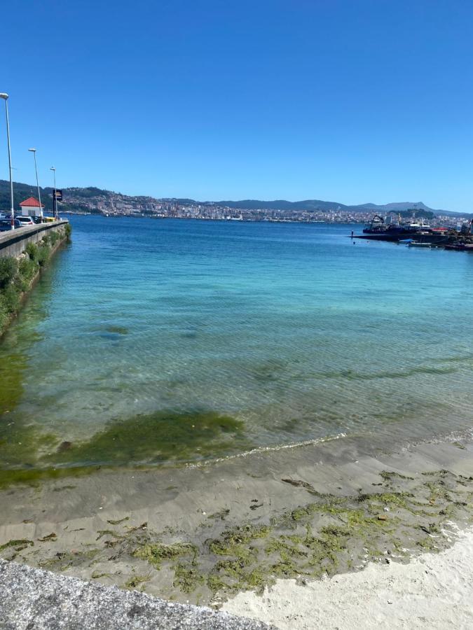 Apartamento Turistico Al Lado De La Ria De Vigo Leilighet Moaña Eksteriør bilde